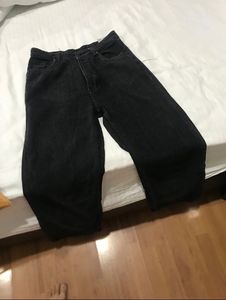 Black Wide Leg Jeans/Denims