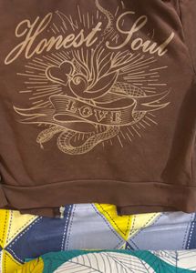 Brown Zip Up Hoodie