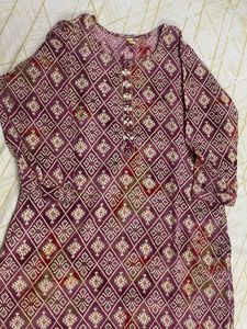 Ethnic Print Kurta