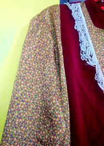 Vintage Floral Lace Dress
