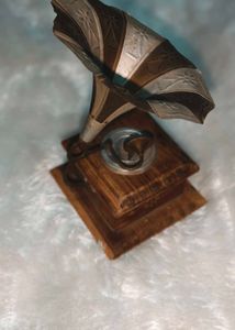 Miniature Vintage Gramophone Showpiece