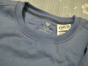 Blue 'No Fuss' Sweatshirt