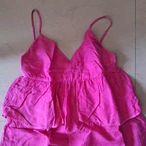 Pink Layered Sundress