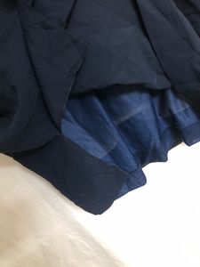 Sabela Mourella Blue Sleeveless Top