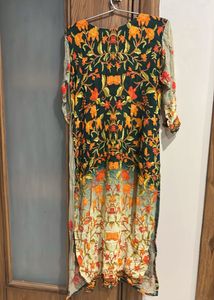 Full Suit With Plazo and Dupatta