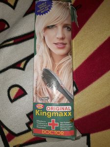 battery operated massage brush for healthy hairs and blood circulation