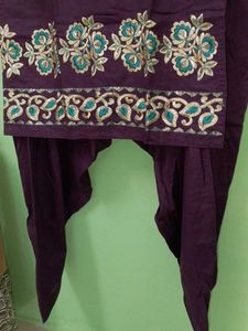 Elegant Purple Salwar Suit💜 New