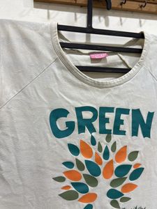 Cute Cotton Blend Top (S)