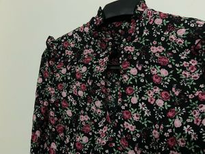 Black Floral H&amp;M Dress