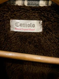 Fur Lined Plaid Flannel Shirt (Imported)