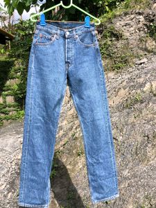 Authentic Levi's High Waiated Jeans (Size 24)