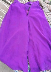 Purple Palazzo Pants