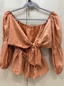Backless Crop Top