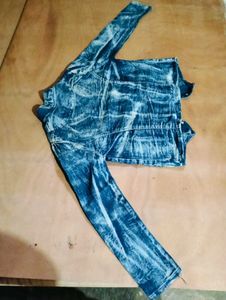 Acid Wash Denim Jacket