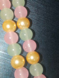 Pastel Beaded Necklace