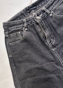 grey  Denim Jeans