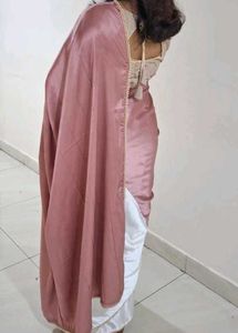 Elegant Satin Saree