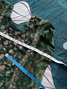 Green Kurta Set