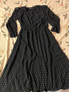 Polka Dot Maxi Dress
