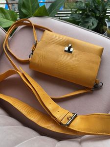 Yellow Crossbody Bag