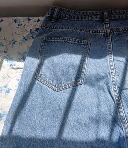 Blue Straight Fit Jeans