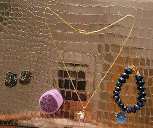 Jewelry Set: Earrings, Bracelet &amp; Necklace