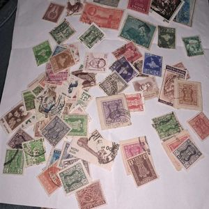 100 Unique Indian Stamps