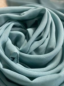 Sea Green Chiffon Stole