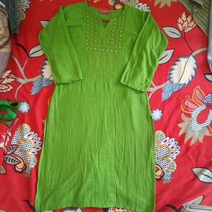 Elegant Green Light Kurta
