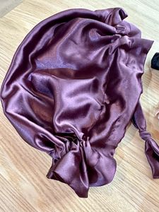 💜Satin Hair Sleep Cap💜3free Scrunchie