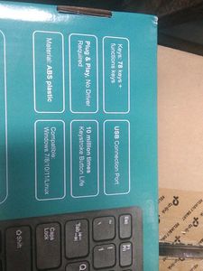Enter Typist Mini Keyboard
