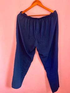 Blue Plazo Pant XL