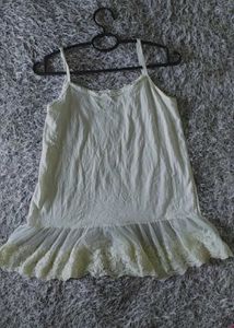 Lace Trim Cami Top