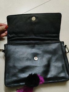 asos pure leather sling