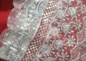 Red Unstitched Suit
