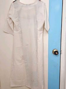 White Patterned Tunic