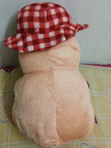 Cute Checkered Teddy Bear
