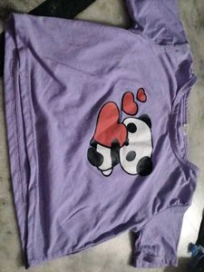 Cute Panda Graphic Tee