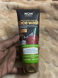 WOW Apple Cider Face Wash