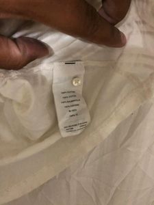 J.CREW Cotton white top