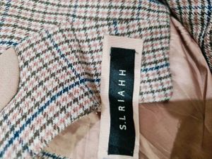 🇳🇿💫🎀Elegant Plaid blazer