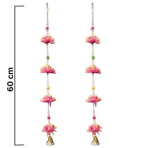 Elegant Floral Hanging Ornament For Doors, Temples