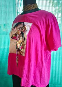 Size M/ L🎁Buy 2 Get 1 Free🎁 Pink Graphic Tee