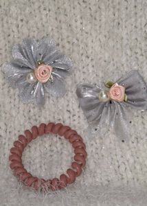 KOREAN  HAIR  CLIP  WITH  SPIRAL  BAND 🎀