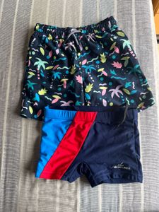 Boys Swim Trunks - Fun Prints! Set Of 2