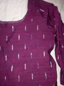 Elegant Purple Kurta