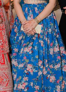 Floral Lehenga Choli Set