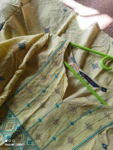 Classy Lime Green Kurta (Over Sized)