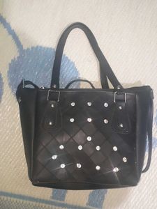 Handbags And Shoulder Black Bags