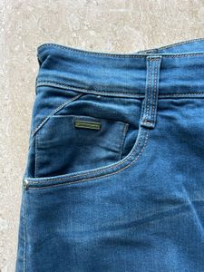 Blue Denim Jeans 38 Size Altered Stretchable To 40